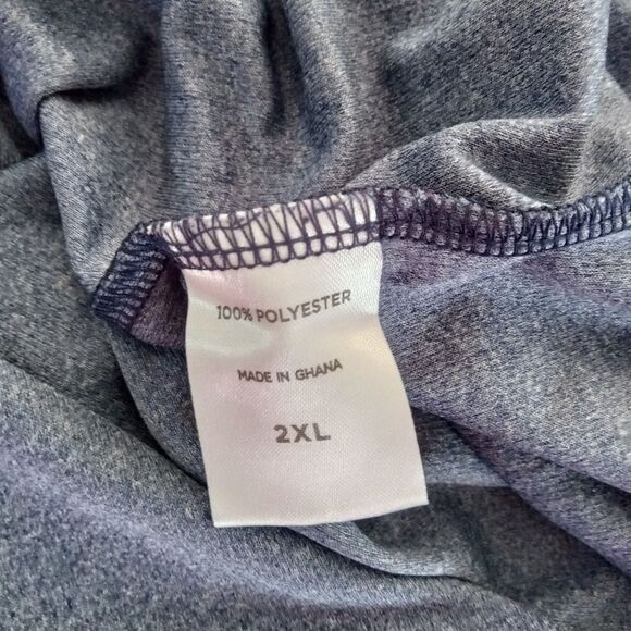 Sport-Tek Shirt Size 2XL Blue Captain D's Seafood Kitchen Employee Work Shirt - Picture 6 of 10